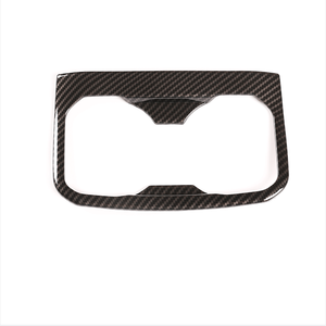 LUMA Factory Wholesale Multi Color ABS Rear Row Cup Holder Frame Cover Trim for 2016-2023 Pickup Truck Interior - Product Image 5