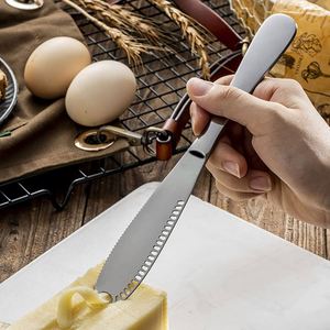 Cuchillo de Queso Multifuncional 3 en 1 de Metal Dorado, Cuchillo para Mantequilla de Acero Inoxidable, Cuchillo para Untar Mermelada y Mantequilla de Cacahuete, Venta al por Mayor - Product Image 3