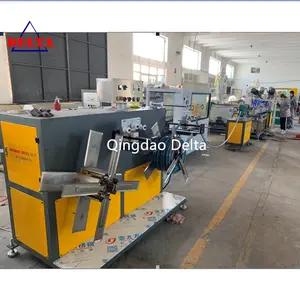 Yarn braiding soft PVC high pressure water hose extruder line PVC garden irrigate pipe produce machine