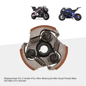 Goofit Motorfiets Heavy Duty Clutch Pad Met Springs Voor 2 Takt 47cc 49cc Motorfiets Mini Quad Pocket Bike Dirt Bike atv Scoot