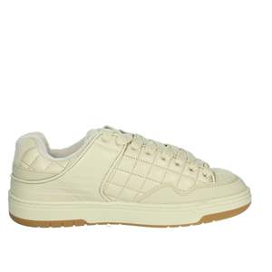D.A.T.E. Zapatillas Deportivas para Hombre M401 SK SF BI Beige Lona, Zapatos Modernos - Product Image 4