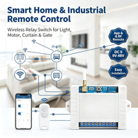 Controlador de Puerta de Garaje WiFi Tuya, Interruptor Remoto para Puerta Eléctrica, Controlador de Motor, Controlador de Cortina Eléctrica, Interruptor Inteligente de Luz