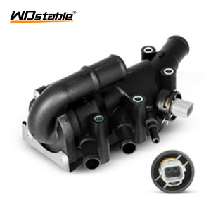 Thermostat moteur liquide de refroidissement sortie d'eau Thermostat boîtier capteur 2S6G8A586B2A pour Ford Fiesta 4 5 Ka <span class=keywords><strong>Streetka</strong></span> 1.3 1.6 - Product Image 2