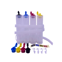 Sistem Suplai Tinta Kontinu 4 Warna Universal CISS Kit untuk Canon Epson HP Brother DIY Tangki Tinta CISS