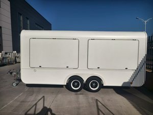 Chariot de restauration à écran LED pour cafés, festivals culinaires urbains de <span class=keywords><strong>Londres</strong></span> et événements de traiteur d'entreprise – Camion de restauration polyvalent pour la plage - Product Image 3