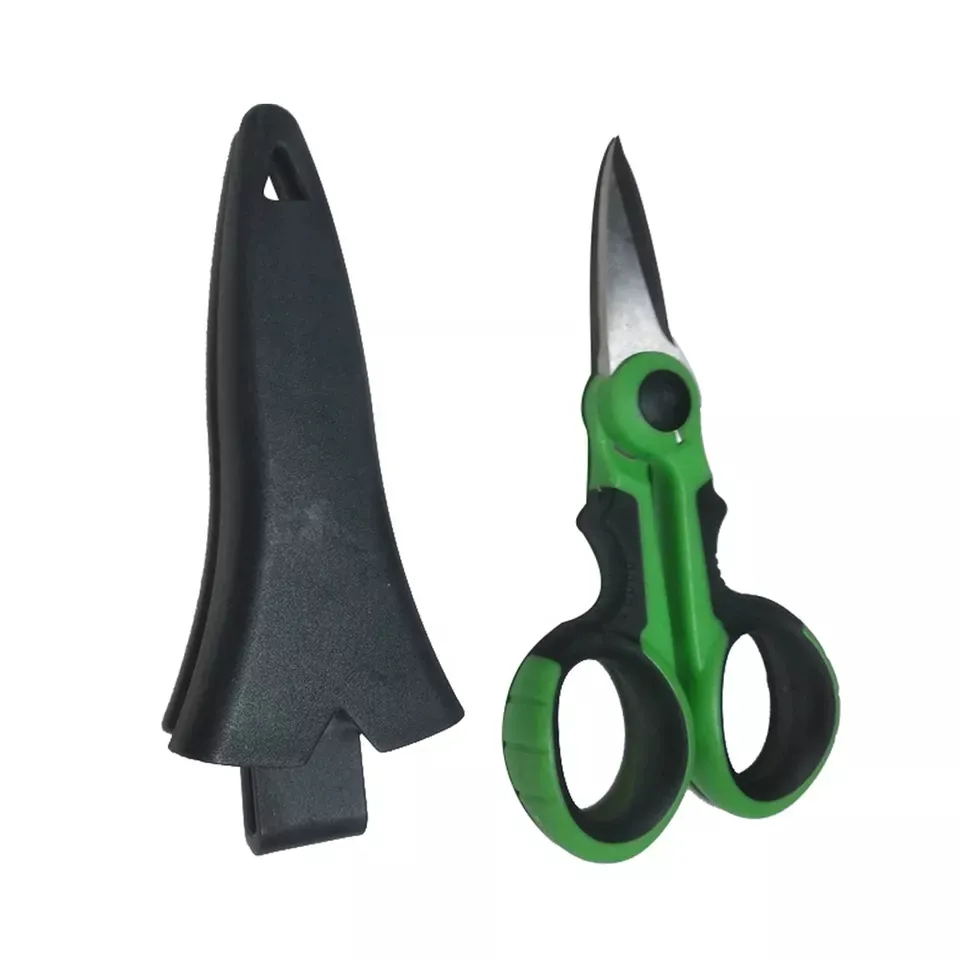 Aço inoxidável Peixe Use Tesoura Acessórios Linha De Pesca Cut Pesca Corte Scissor Multi Purpose Cutter Tool Tackle
