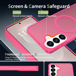 Étui de téléphone magnétique anti-chute et antichoc pour <span class=keywords><strong>Samsung</strong></span> S26 Plus, coque arrière de téléphone en TPU 2 en 1 - Product Image 5