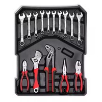 Juego de Herramientas Multifuncionales de Acero al Carbono de 499 Piezas con Estuche Rígido, Garantía OEM de 1 Año para Herramientas de Jardinería y Mecánica