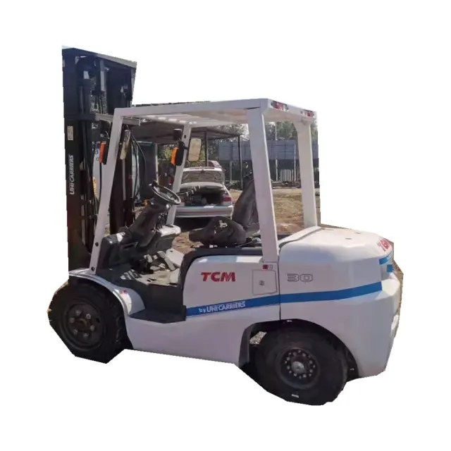 Tcm usado empilhadeira FD30 forquilha diesel Alta Qualidade Segunda Mão TCM Empilhadeira em Boas Condições de Trabalho na Venda