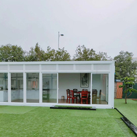 Maisons modulaires préfabriquées bon marché à vendre plat pack cargaison maison conteneur de stockage snack-bar