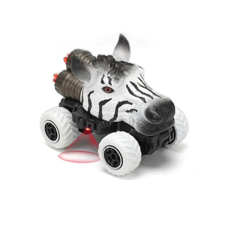 שלט רחוק דינוזאור צעצועי רכב עם אור 1/43 RC סוס מפלצת מכוניות צעצוע רכב