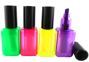 Khuyến mại dễ thương sơn móng tay chai Shaped pastel <span class=keywords><strong>Mini</strong></span> <span class=keywords><strong>Highlighter</strong></span> Bút Đánh Dấu - Product Image 2