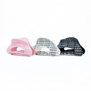 Pince à cheveux en acétate à motif de lettres tendance, motif BORDURES, pince à mâchoires réutilisable, unisexe, couleur personnalisable, accessoire pour cheveux - Product Image 4