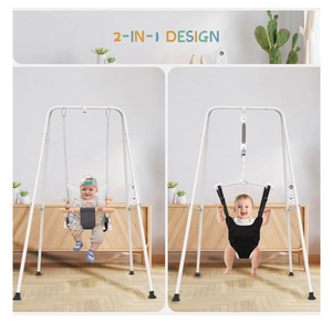 Columpio Plegable para Niños Pequeños y Jumper para Bebés, Uso Interior y Exterior, Jumper Seguro y Duradero para Patio Trasero - Product Image 6