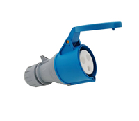ZNPON S32342 FICHE FEMELLE INDUSTRIELLE 32AMP 220V Prise bleue de remplacement-Pour une utilisation avec les fils traînants