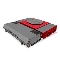 Plataforma Eléctrica para Mover Maquinaria, 20 Toneladas, Patines de Alta Resistencia, Carro de Transporte de Equipos Industriales, Control Remoto