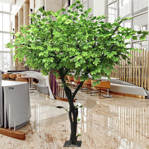 Platane artificielle de grande taille, résistante aux UV, avec des feuilles au toucher réaliste pour la décoration intérieure, extérieure, de la maison, de l'hôtel, du centre commercial, du paysage - Product Image 4