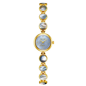 <span class=keywords><strong>Montre</strong></span>-bracelet Bee Sis en acier inoxydable, boîtier en alliage, mouvement à <span class=keywords><strong>quartz</strong></span>, style rétro, couleur naturelle Aurora, haute élégance pour <span class=keywords><strong>femme</strong></span> - Product Image 5