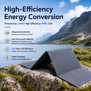 Starlink Mini 40W Portable <b>Solar</b> Foldable Power <b>USB</b>-C Output for Camping Outdoor Travel Ready - Product Image 6