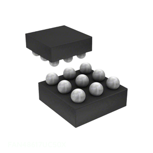 FAN48617UC50X CI REG BOOST 5V 1A 9WLCSP Gestión de Energía (PMIC) Canal del Fabricante Comprar en Línea Componentes Electrónicos 9 UFBGA, W - Product Image 1