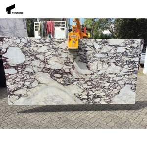 Tostone ý ban đầu calacatta Viola đá cẩm thạch phiến đá cho sang trọng nhà bàn Vanity Tops bảng Tops khách sạn biệt thự - Product Image 3