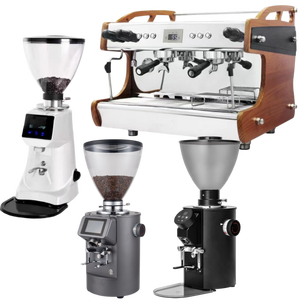 Moulin à café électrique semi-automatique professionnel pour la vente en gros en Chine, <span class=keywords><strong>avec</strong></span> accessoires, meule conique, faible bruit, vitesse variable pour moudre les grains - Product Image 6