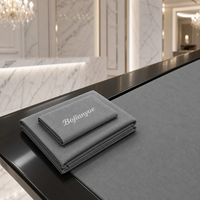 Kit de rechapage professionnel pour tapis de billard bleu roi avec 6 bandes prédécoupées