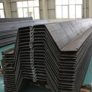 Cold Formed S235JRC S275JRC S355JOC Cold Rolled Z Type Sheet Pile Steel