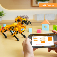Controlador Hiwonder MechDog Pro ESP32 de código abierto AI Robot Dog con brazo Robot programación robótica Kis para educación escolar
