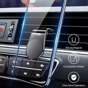 Support de téléphone universel pour voiture avec logo personnalisé, support télescopique flexible, stabilisateur, support magnétique pour téléphone portable - Product Image 6