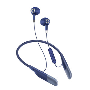 Cuffia da denti blu senza fili con montaggio sul collo lunga durata della batteria sportiva che esegue auricolari da collana Subwoofer - Product Image 1
