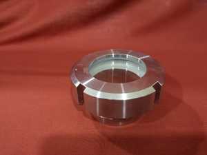Vidrio de inspección de acero inoxidable forjado y soldado, accesorio de tubería pulido de forma igualada para tuberías industriales - Product Image 1