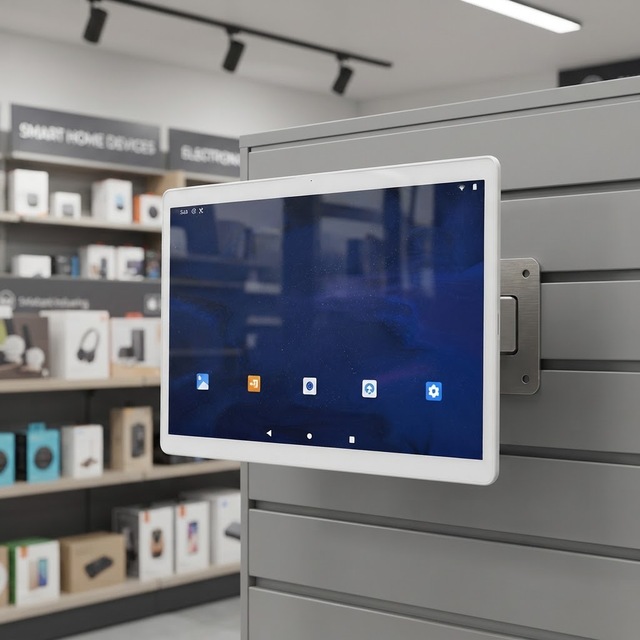 10.1 Inch Wall Mount Android PoE Touch Screen Panel PC Smart Meeting Room Schedule Digital Signage Display