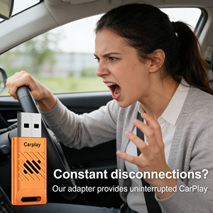 Adaptateur CarPlay sans fil universel pour <span class=keywords><strong>iPhone</strong></span>, dernière mise à jour iOS - Product Image 1