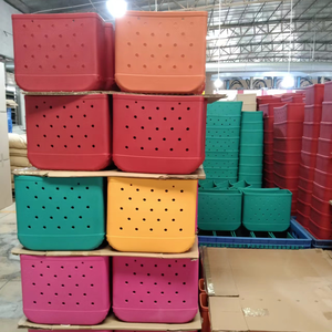 2025 Offre Spéciale femmes en gros plage sacs fourre-tout étanches Eva Silicone Bogg sac - Product Image 1