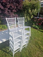 Chaise d'école moderne Chiavari pour mariage, banquet extérieur, imperméable, hôtels, parcs, patio, jardin, plage, enfants, chaise d'école portable en résine