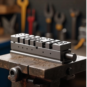 Étau de banc modulaire double supérieur Ttake, 6 pièces, avec système de verrouillage - Product Image 3