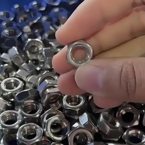 Tùy chỉnh nặng công nghiệp Hex <span class=keywords><strong>Nut</strong></span> thép không gỉ kẽm mạ ANSI chứng nhận din934 iso4032 M4-M14 Class t Nuts M3 - Product Image 6