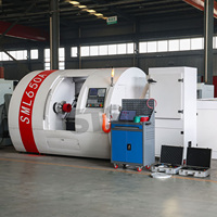 Mesin Bubut CNC FANUC Tipe Slant Bed untuk Pembuatan Cincin Karet, Mesin Pembuat Seal CNC Otomatis untuk Pembuatan Seal Oli