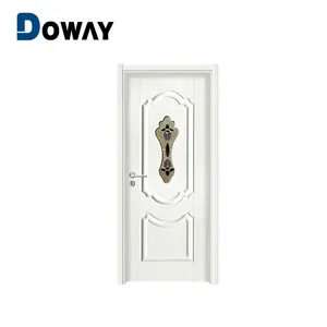 Factory Supply Modern Soundproof Wooden Door Spray Paint Free Melamine Door Laminated Door