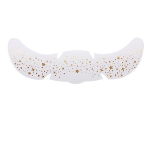 Autocollant temporaire pour le visage, motif étoile dorée, effet tatouage maquillage taches de rousseur, DIY, pour fêtes et spectacles - Product Image 5
