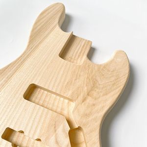 Whole Ash Guitar Body Unfinished 4 String for <b>Diy</b> <b>Kits</b> - Product Image 5