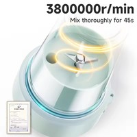 Heet verkopende huishoudelijke draagbare mixer Juicer food grade plastic fles fruit groente mixer Juicer mixer grinder