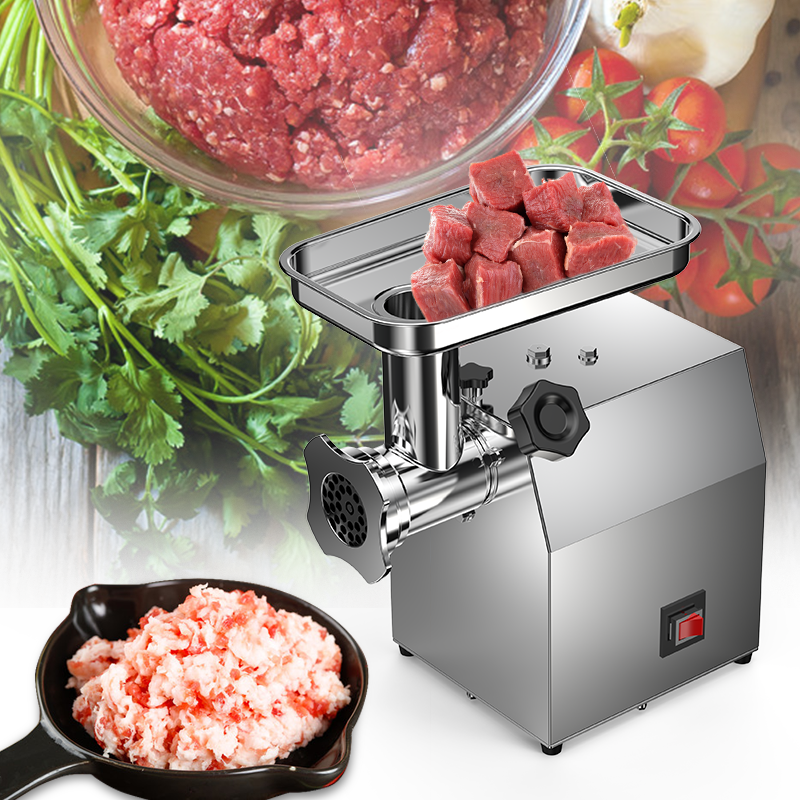 german commerical automatic cast iron tee-junction meat mincer grinders & slicers