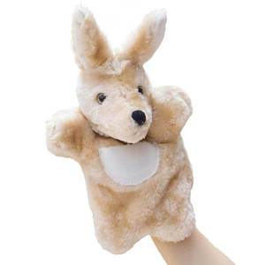 Burattino a mano in peluche a forma di mucca HY, resistente, in tessuto ecologico, per spettacoli teatrali e scuole dell'infanzia - Product Image 2