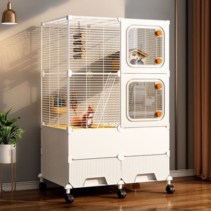 Meerlaagse grote eekhoorn- en chinchillakooi voor suikerglijders en hamsters, huisdiervriendelijk ontwerp - Product Image 4