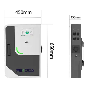 2023 China Wallbox Dc Ev Oplader Fabrikanten 20kw 30kw 40kw Tarief Power Ccs2 Gbt Ccs Chademo Dc Laadstation Voor Ev