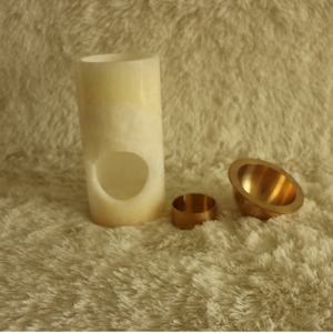 Mycare — encens en onyx blanc, brûleur d'huile, vente en gros, soins - Product Image 3