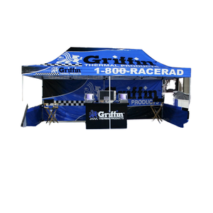 Индивидуальная печать 10x10 наружная алюминиевая выставочная палатка беседка навес Однослойная рекламная вывеска для Выставочного Мероприятия Палатка - Product Image 1