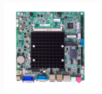 Motherboard Thin-ITX Tanpa Kipas ELSKY 2025 Hot Sale Dual EDP LVDS J1800 J1900 untuk Terminal POS Pintar Layar Sentuh All in One PC